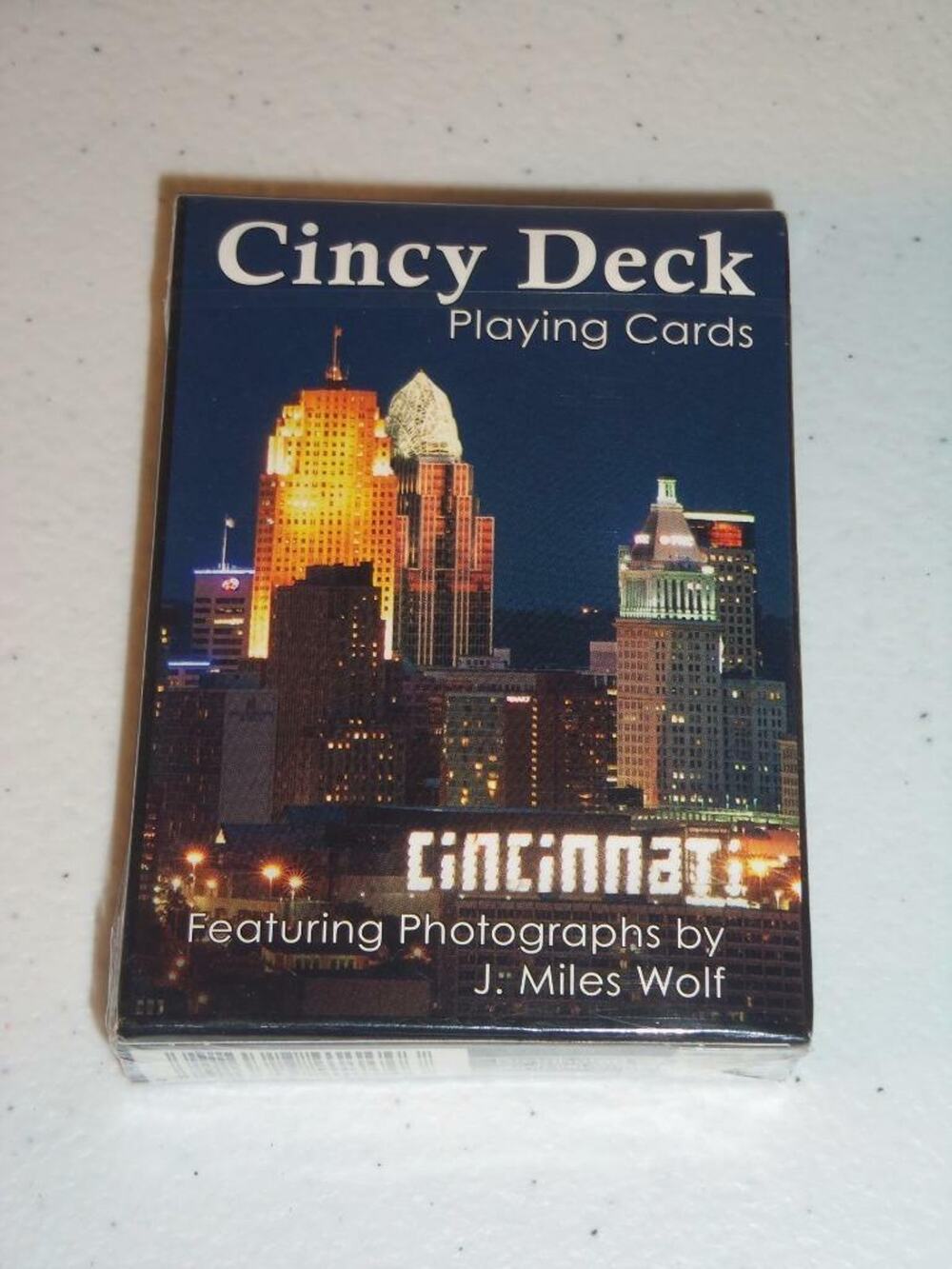 Cincy Deck Playing Cards Cincinnati J Miles Wolf Photography Collectible -121520